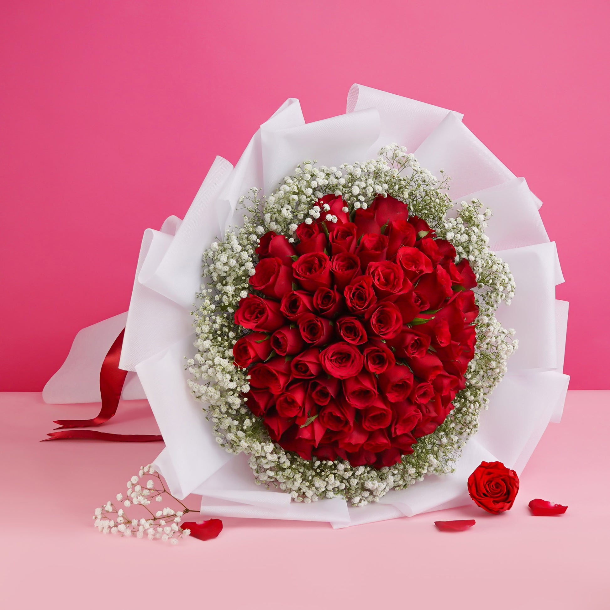 flowers_bouquet_giant 66 Red Roses Bouquet