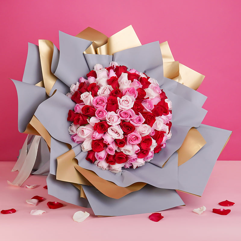 flowers_bouquet_giant 99 Roses - Expression of Love