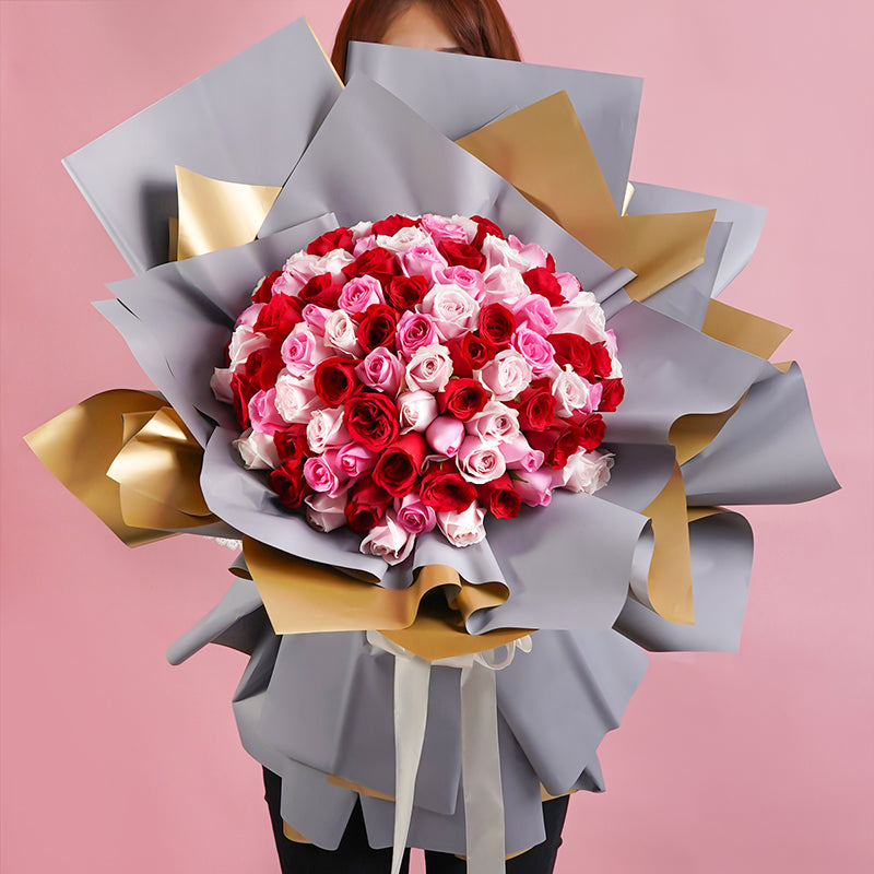flowers_bouquet_giant 99 Roses - Expression of Love