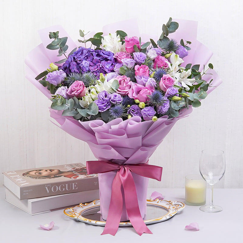 flowers_bouquet_giant Amethyst Allure