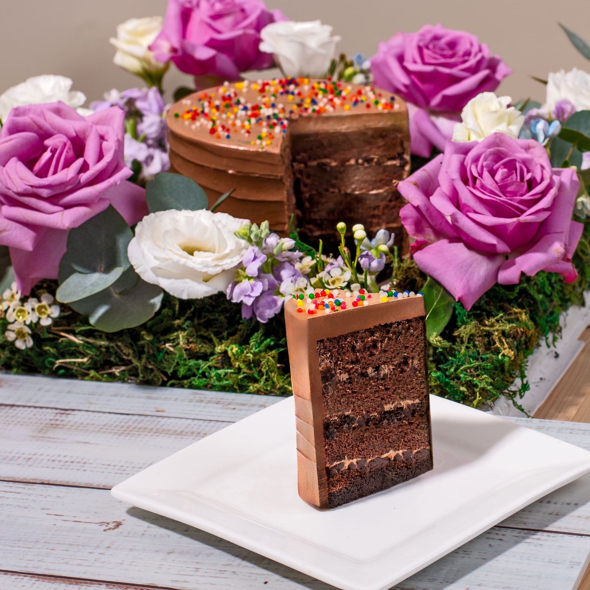 flower_cake Cake Garden (Chocolate)