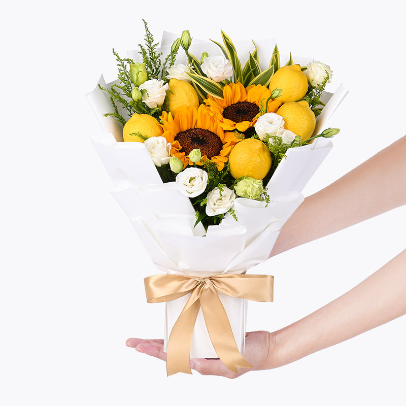 bouquet_fruit Citrus Sunshine Fruit Bouquet