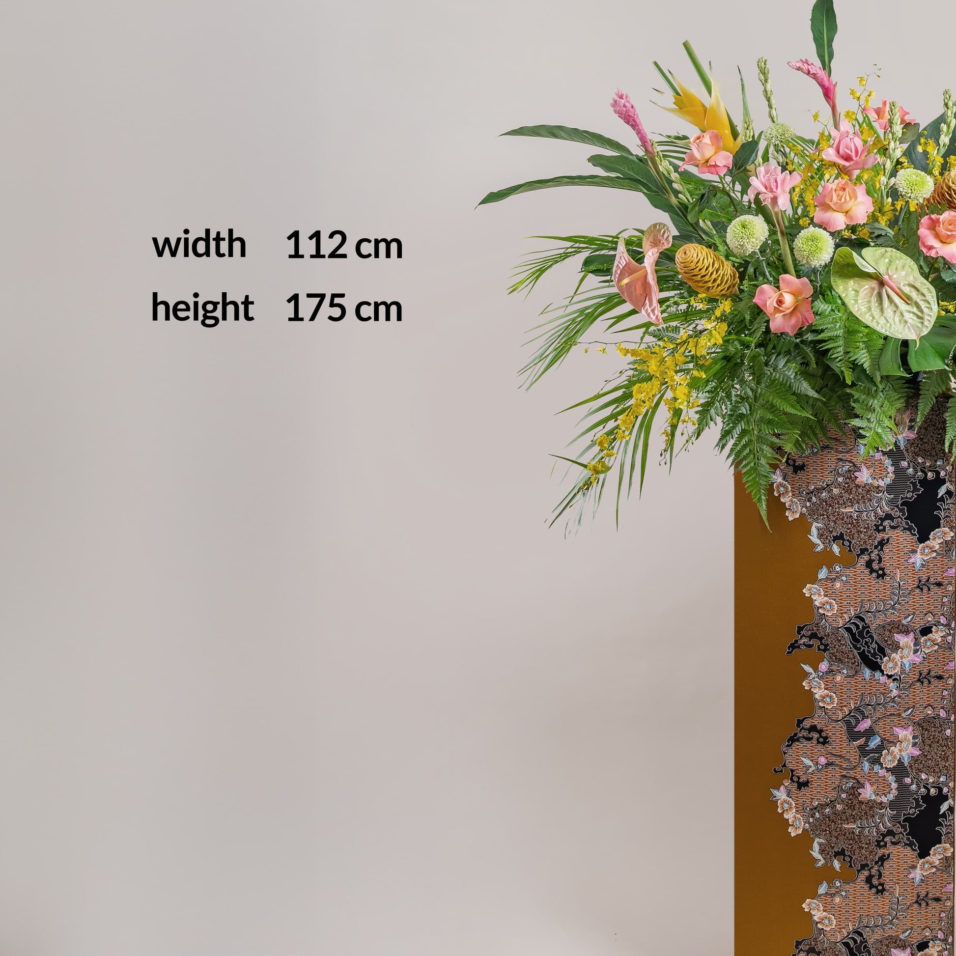 flower_stand_opening Embun Batik Flower Stand