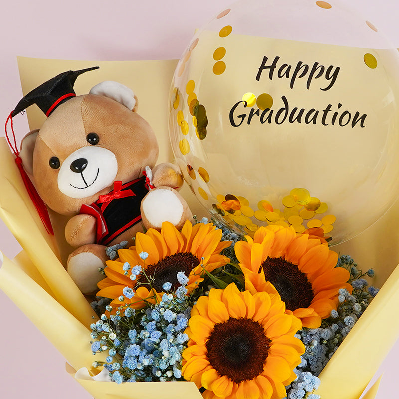 bundles_graduation Sunbeam Scholar Graduation Bouquet