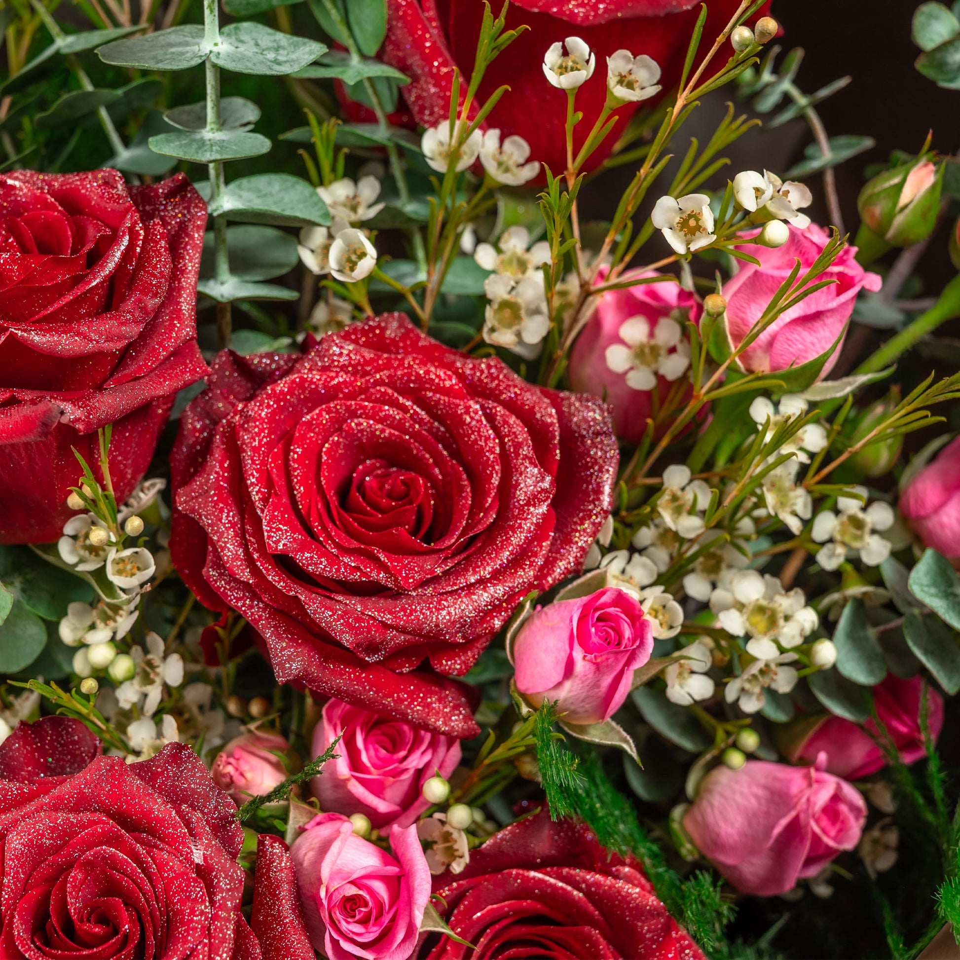 flowers_bouquet True Love Red Roses