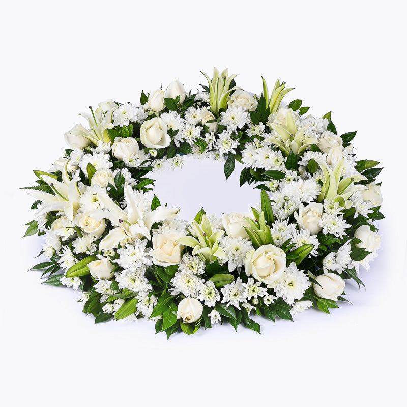 flowers_stand Infinity Condolence / Funeral Flowers