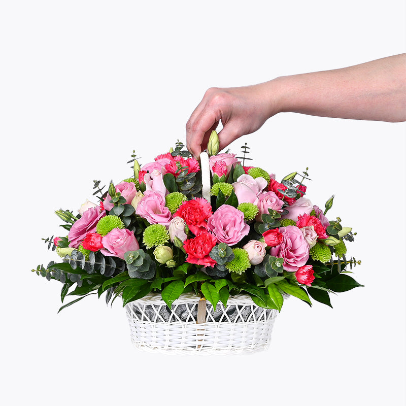 flowers_basket Princess Basket