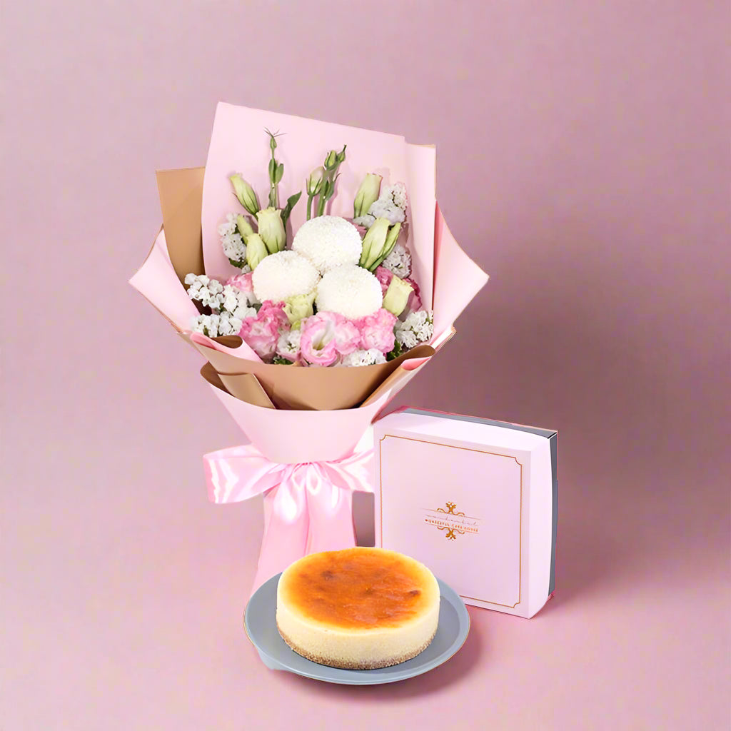 bundle_bouquet_cake Warm Affection Bundle