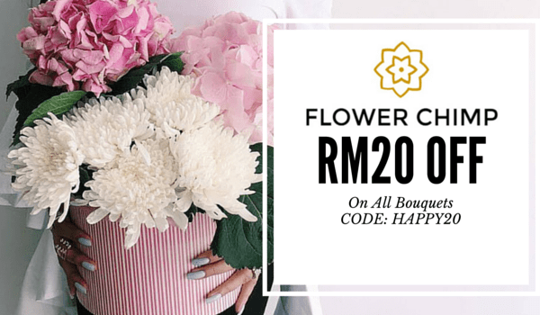 RM20 Off for all Happy Fresh Customers | Flower Chimp