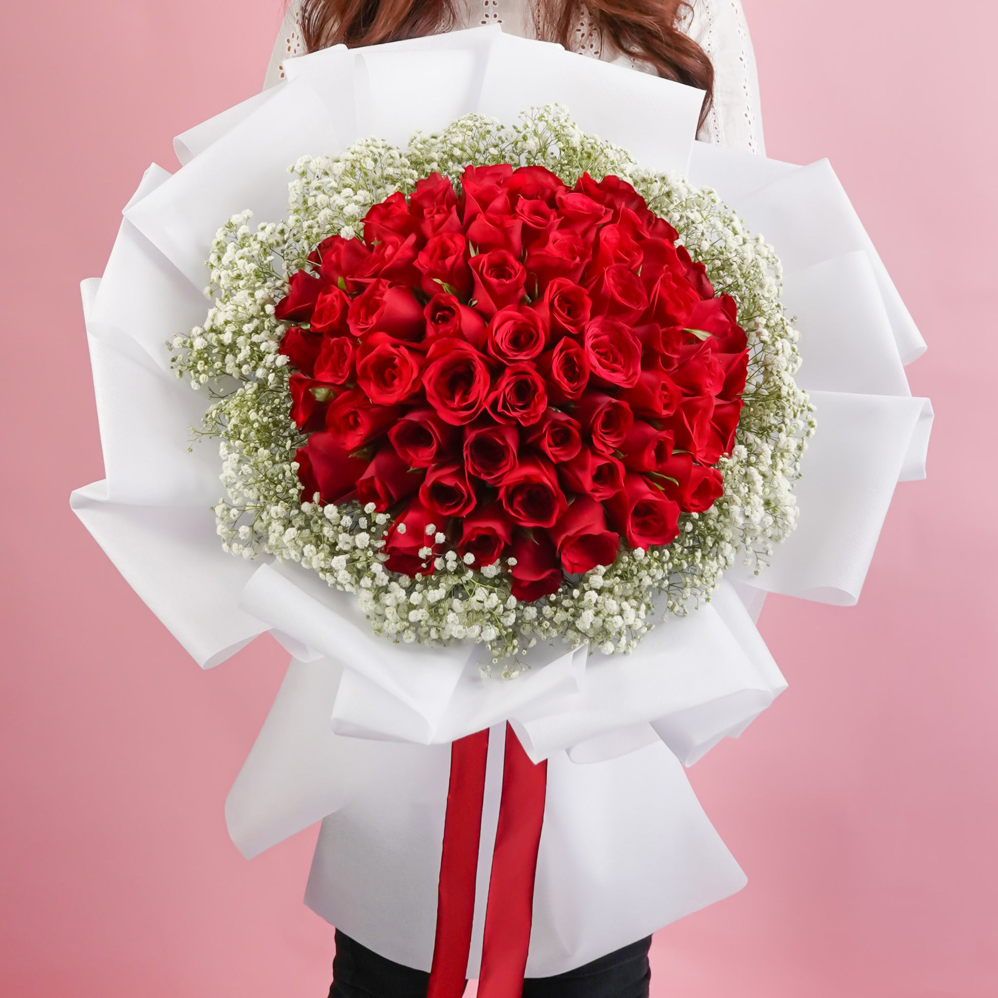 flowers_bouquet_giant 66 Red Roses Bouquet