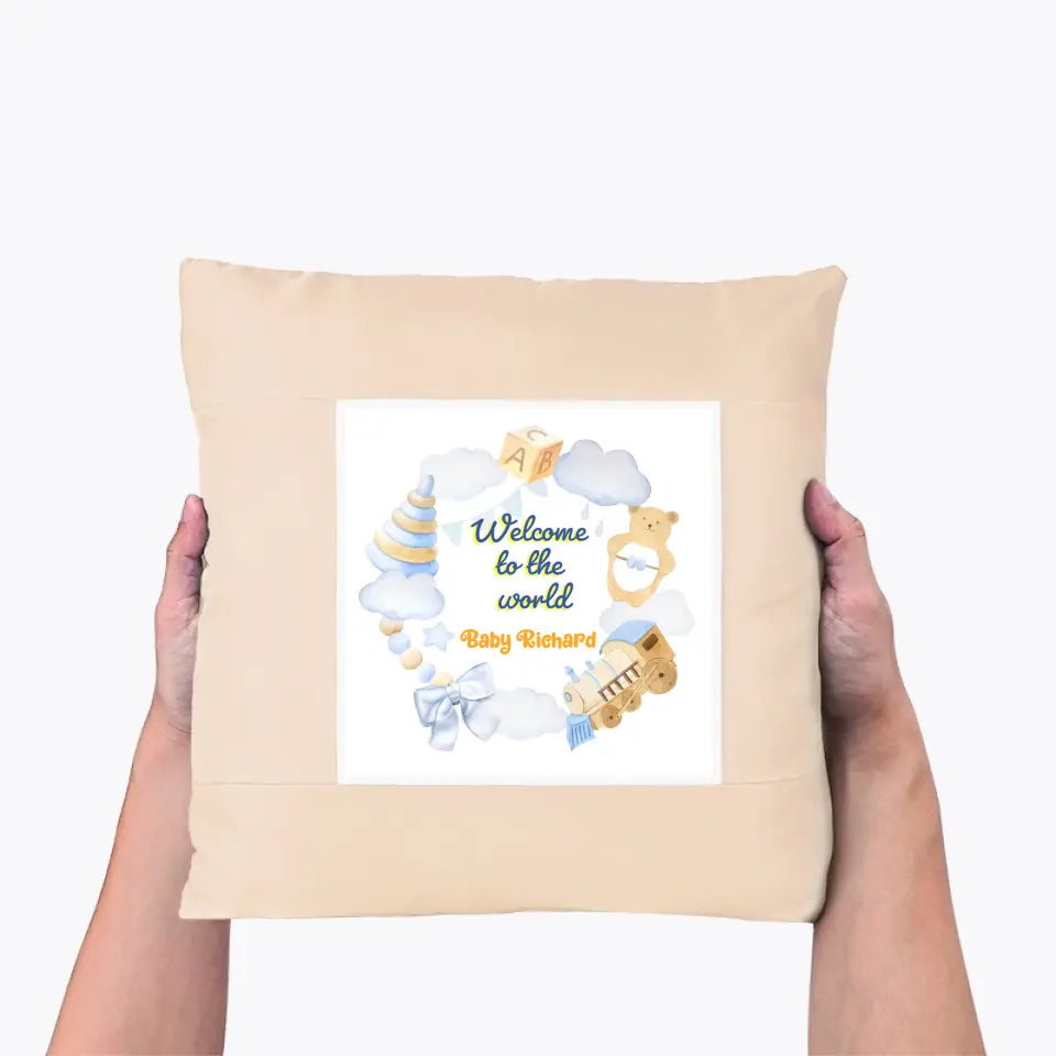 Customizer Baby Boy Cushion