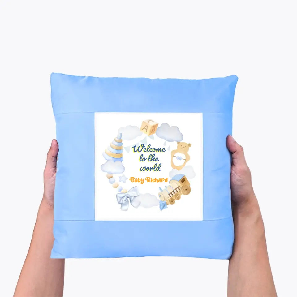 Customizer Baby Boy Cushion