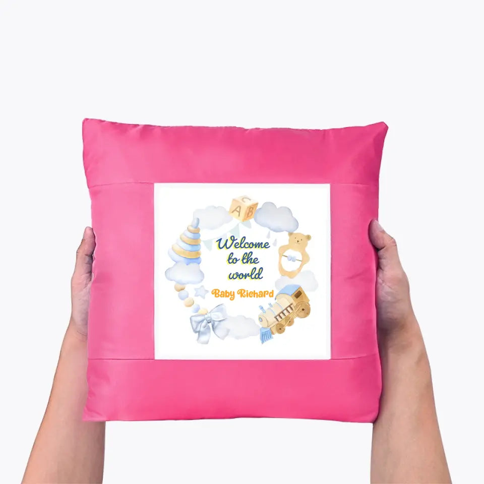 Customizer Baby Boy Cushion