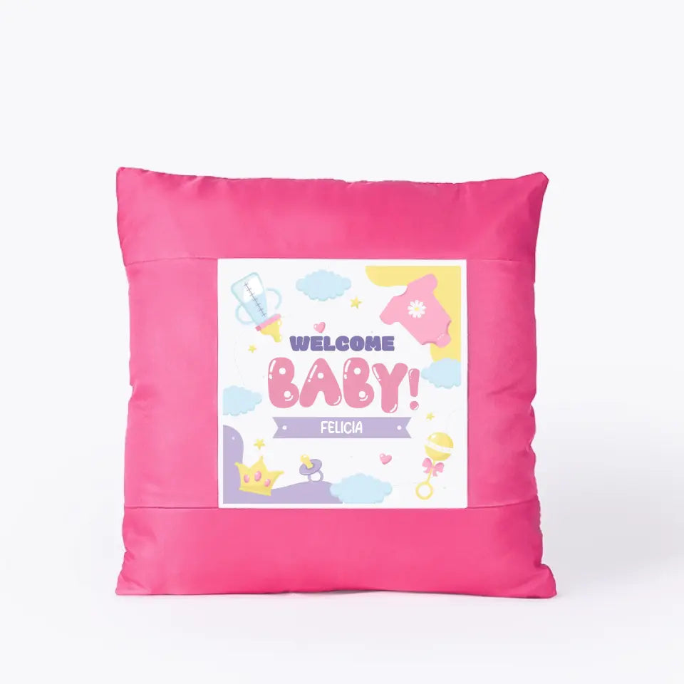 Customizer Baby Girl Cushion