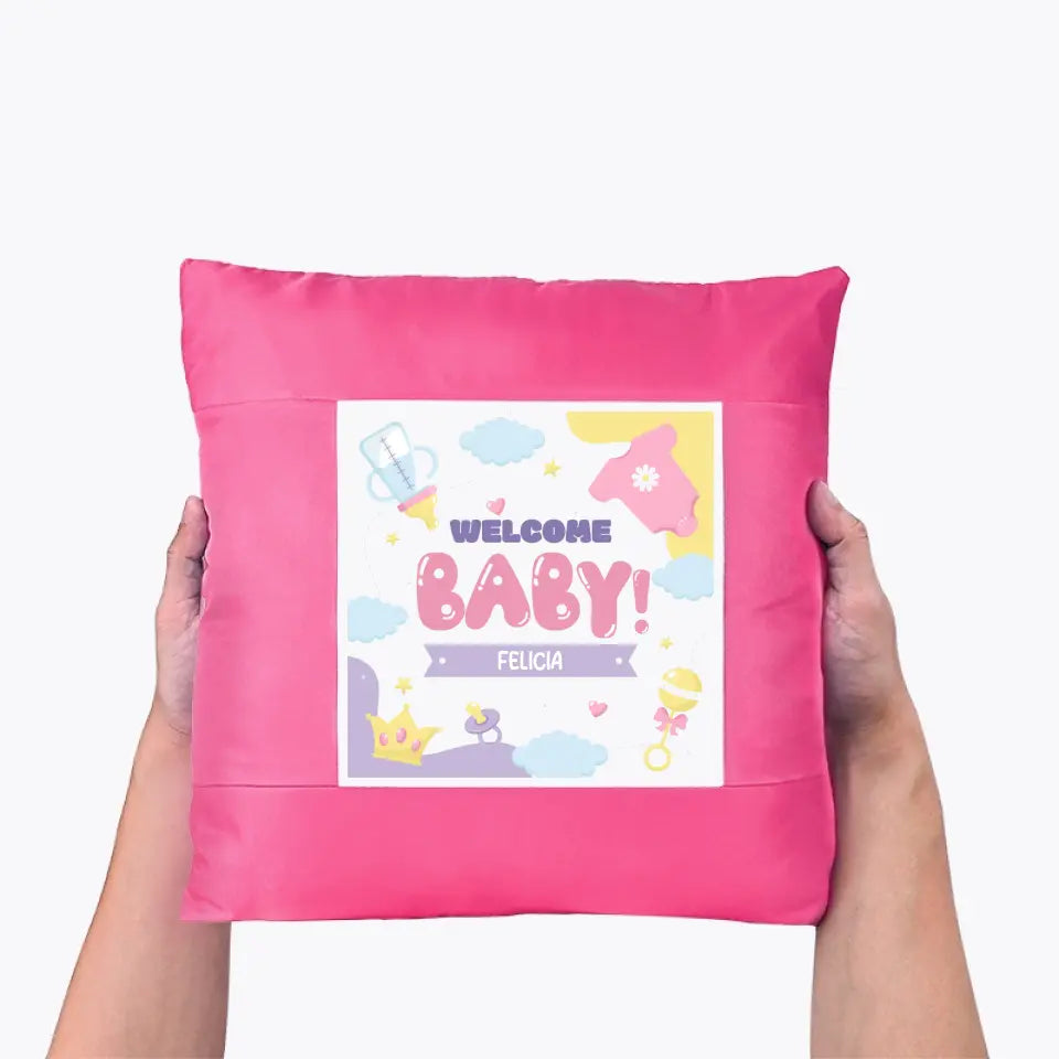 Customizer Baby Girl Cushion