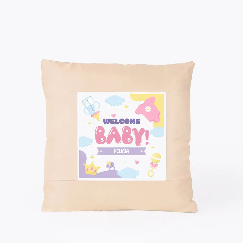 Customizer Baby Girl Cushion