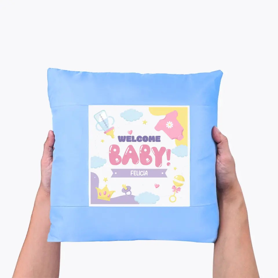 Customizer Baby Girl Cushion
