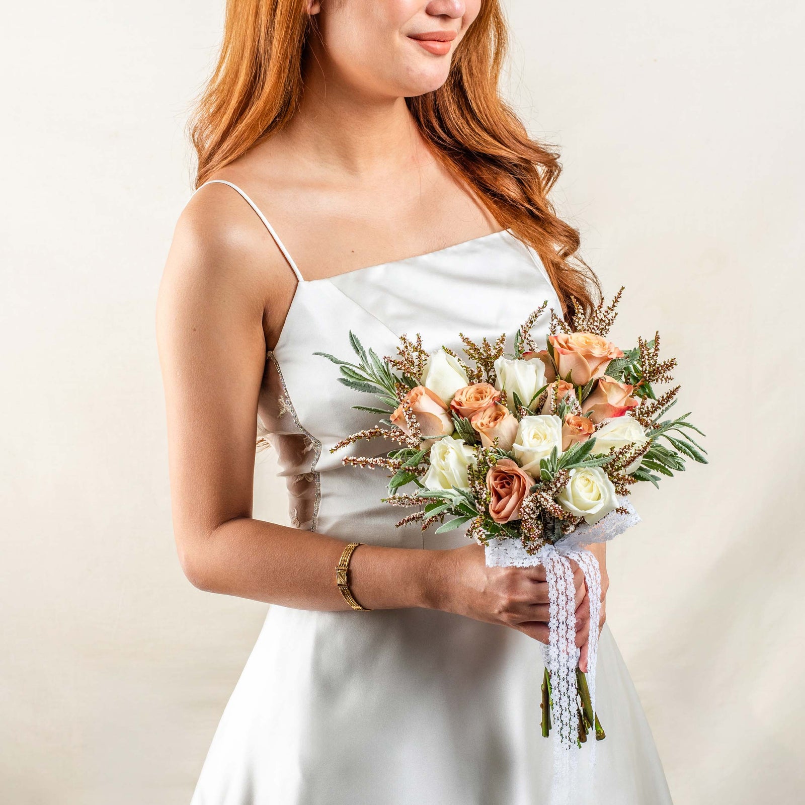 flowers_vase Belle Bridal Bouquet Set