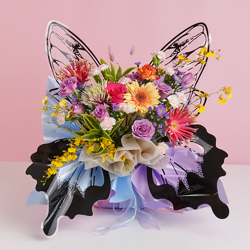 flowers_bouquet Blooming Butterfly