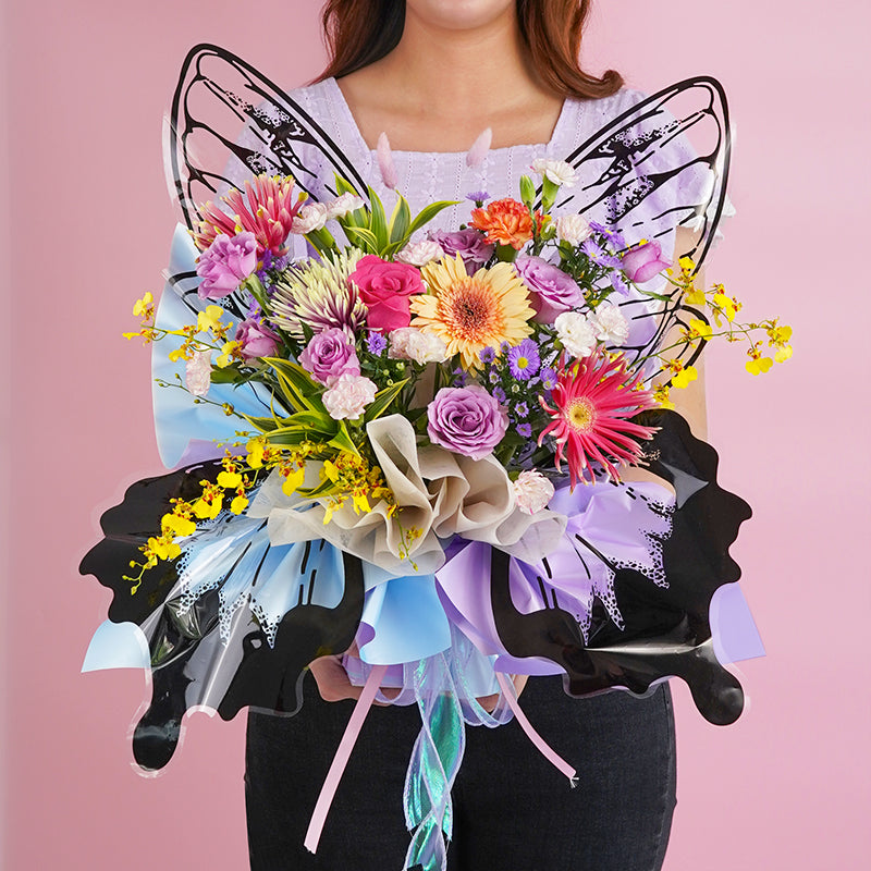 flowers_bouquet Blooming Butterfly