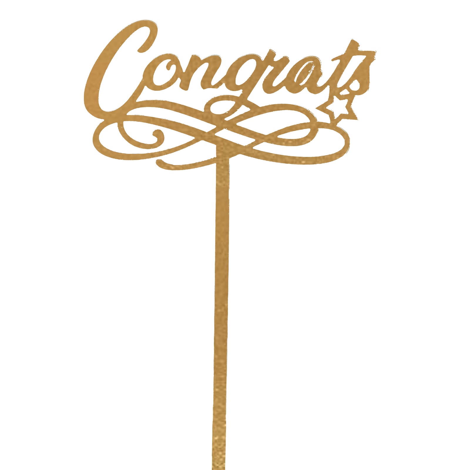 Addon_FB_Topper Congrats Flower Bouquet Topper