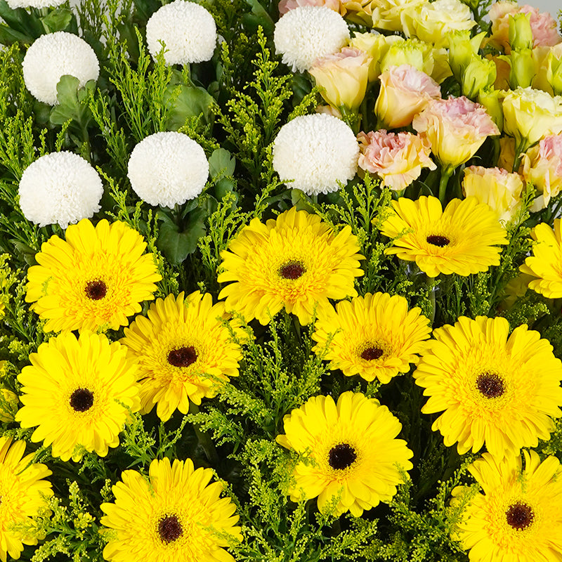 flower_stand_condolence Deeply Missed Condolence / Funeral Flowers