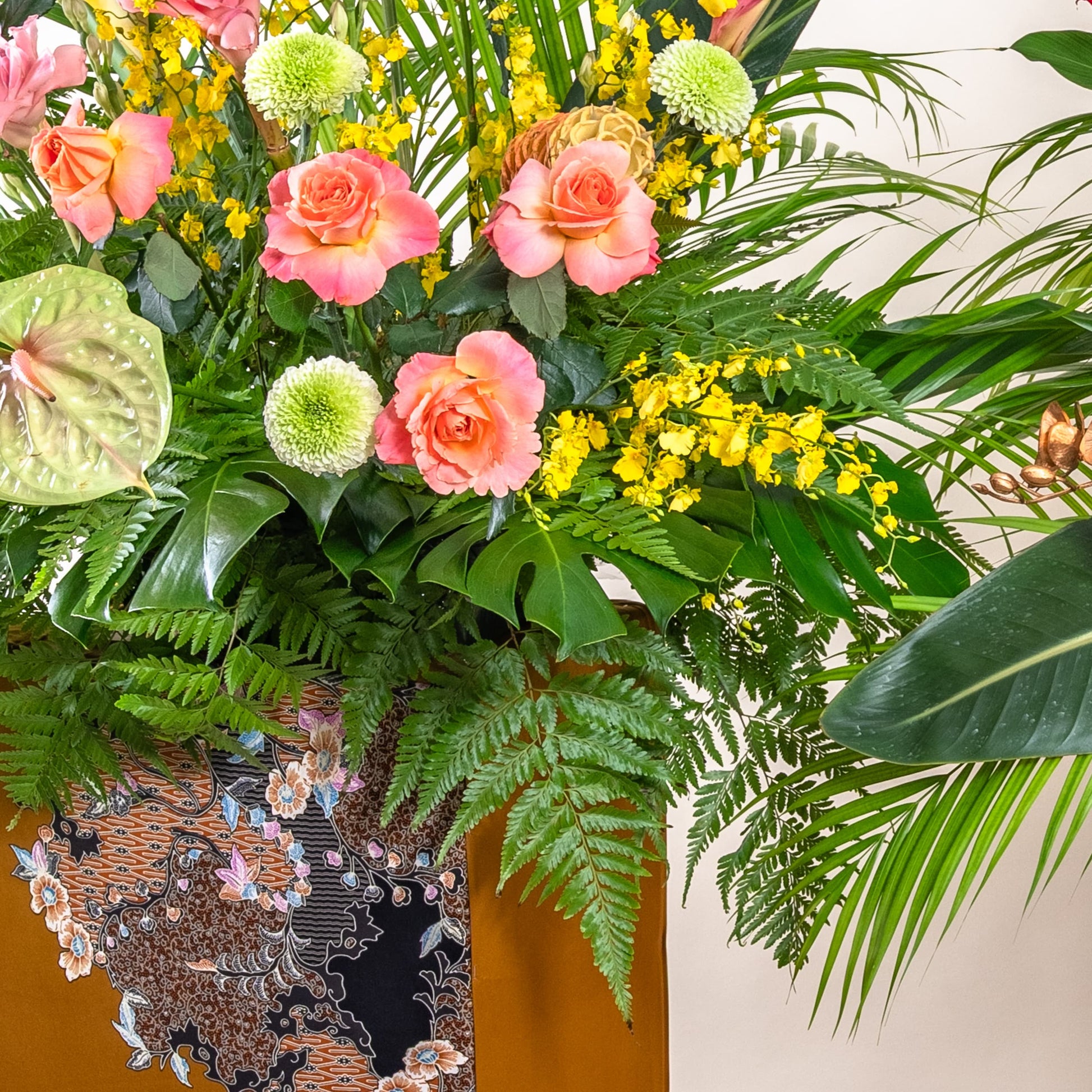 flower_stand_opening Embun Batik Flower Stand