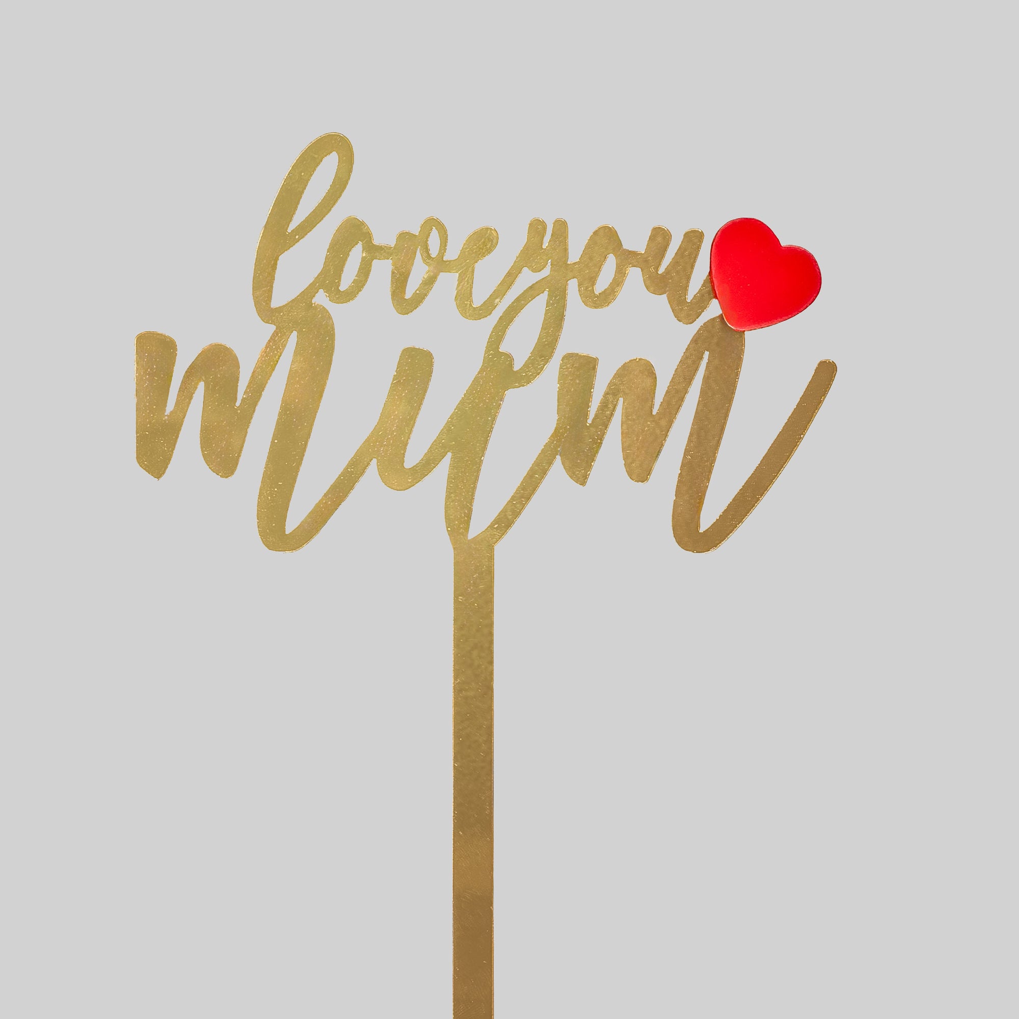 Loveyou Mum Bouquet Topper