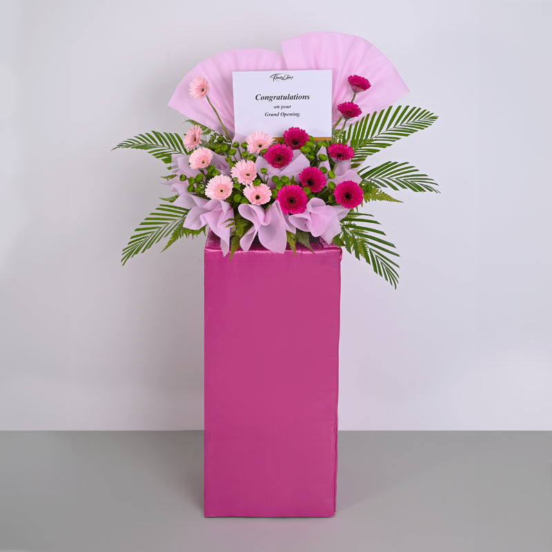 flower_stand_opening Glowing Fame Opening Flower Stand