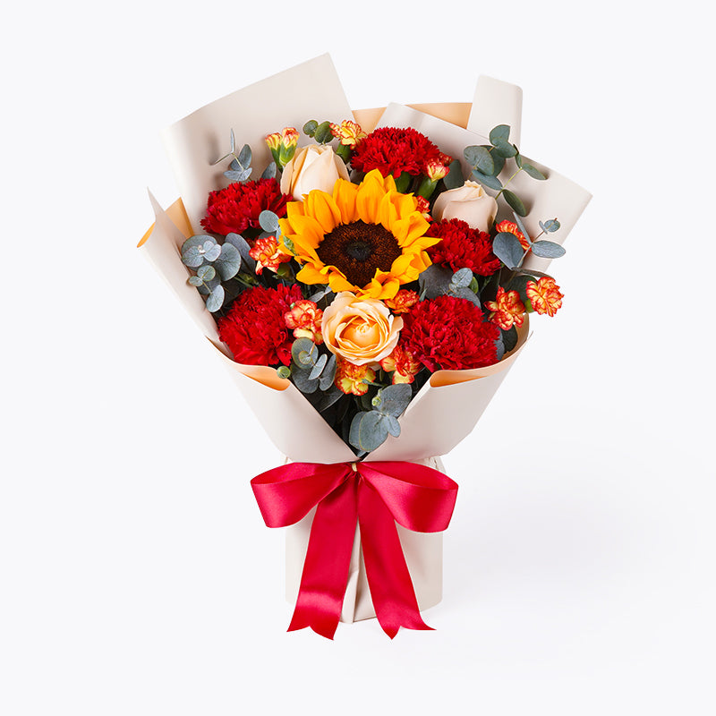 flowers_bouquet Golden Heart