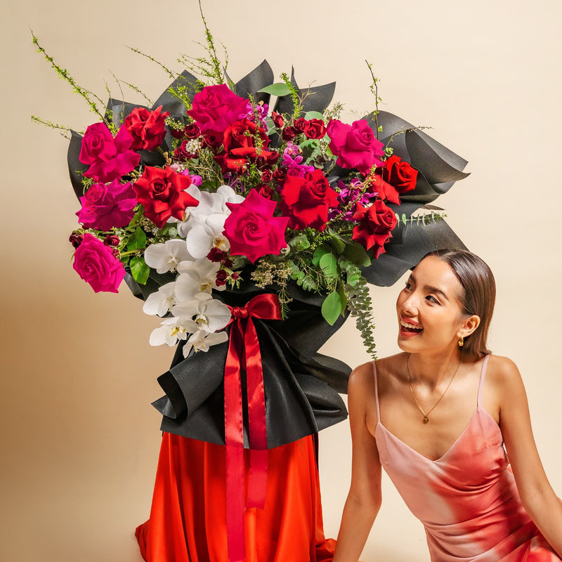 flowers_bouquet Heart's Desire Rose Bouquet