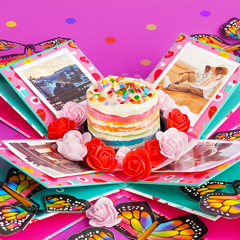 cake Love Explosion Gift Box