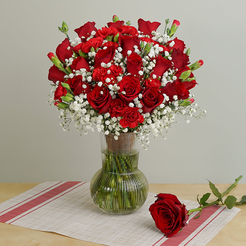 flowers_vase Overload - 18 Roses