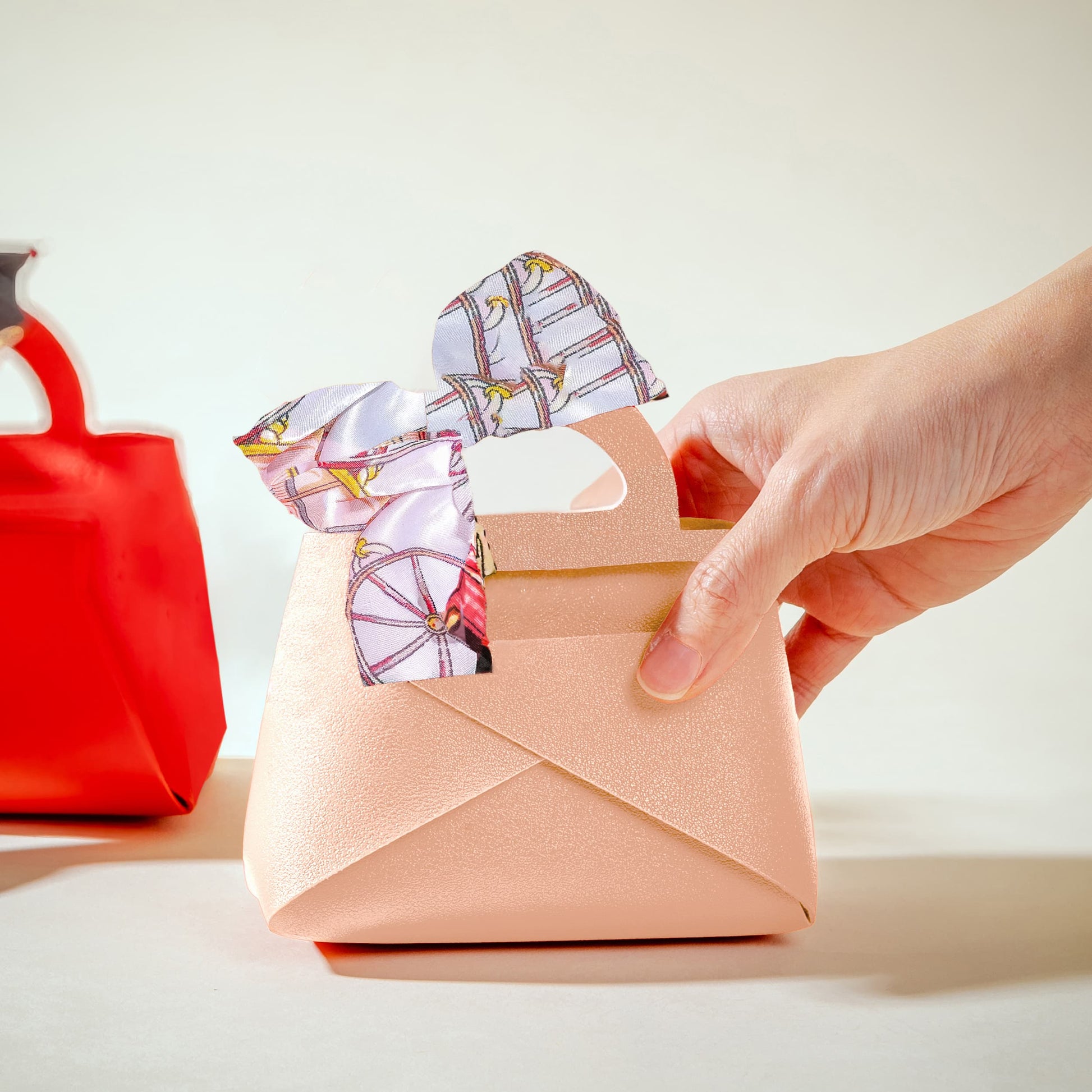 twilly_bag_set Petite Charm Gift Set (Twilly Bags With Flowers)