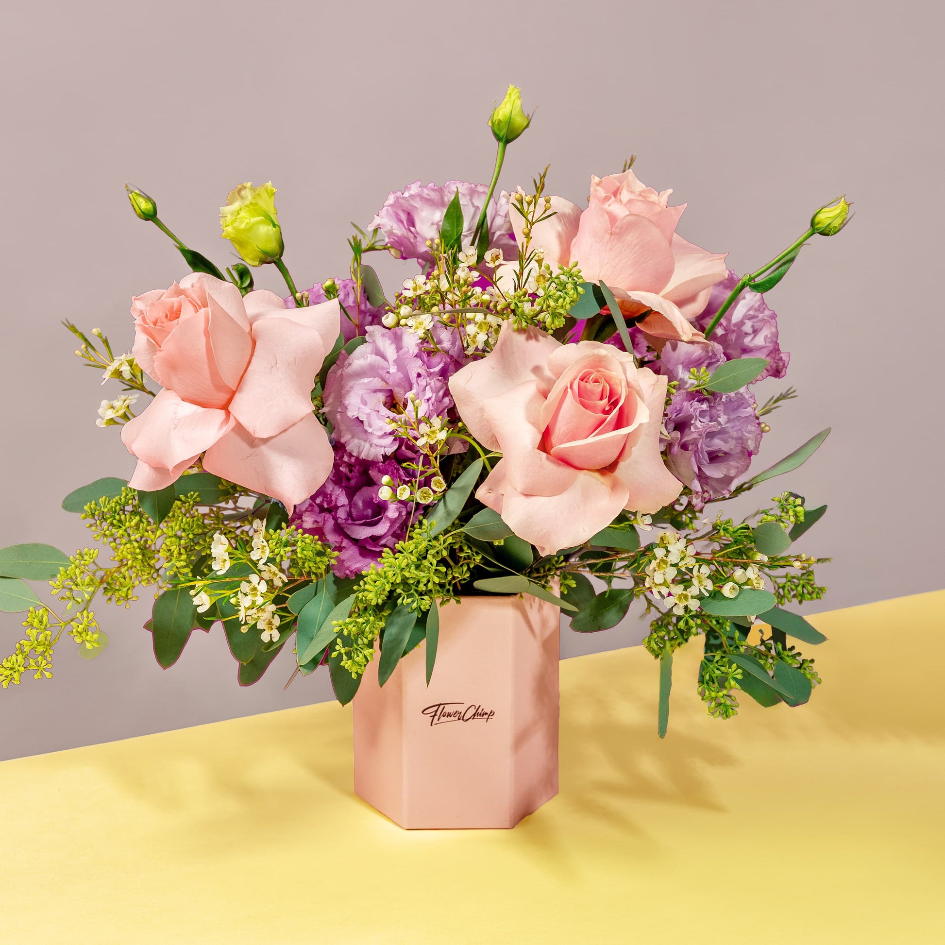 flowers_box_vbox Pretty Pink Roses