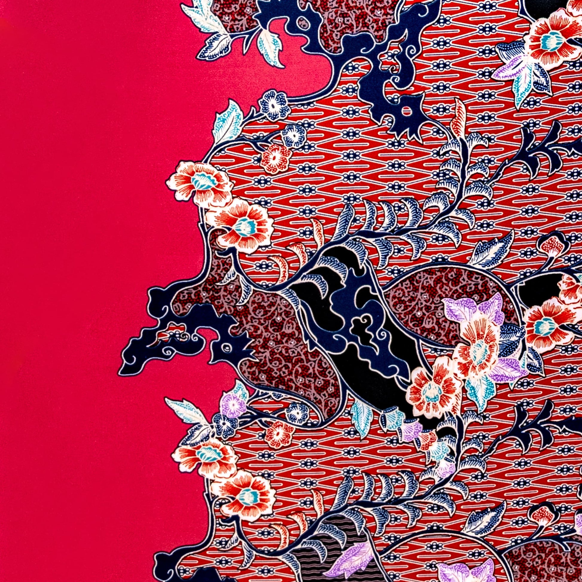 flower_stand_opening Rimbun Batik Flower Stand