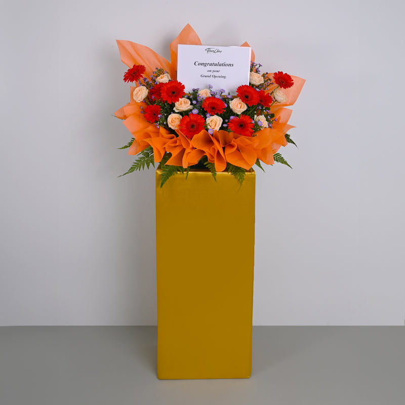 flower_stand_opening Rising Star Opening Flower Stand