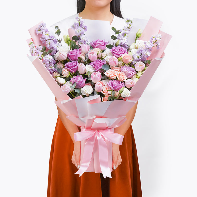 flowers_bouquet_giant Sapphire Symphony