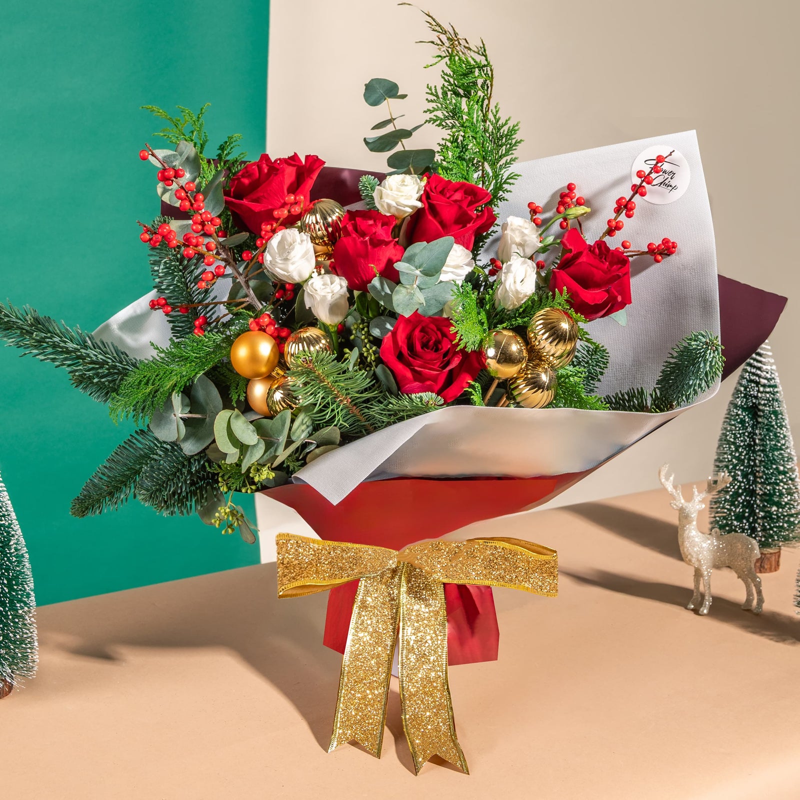 flower_bouquet_christmas Sparkle & Joy