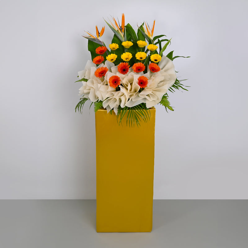 flower_stand_opening Summer Style Opening Flower Stand