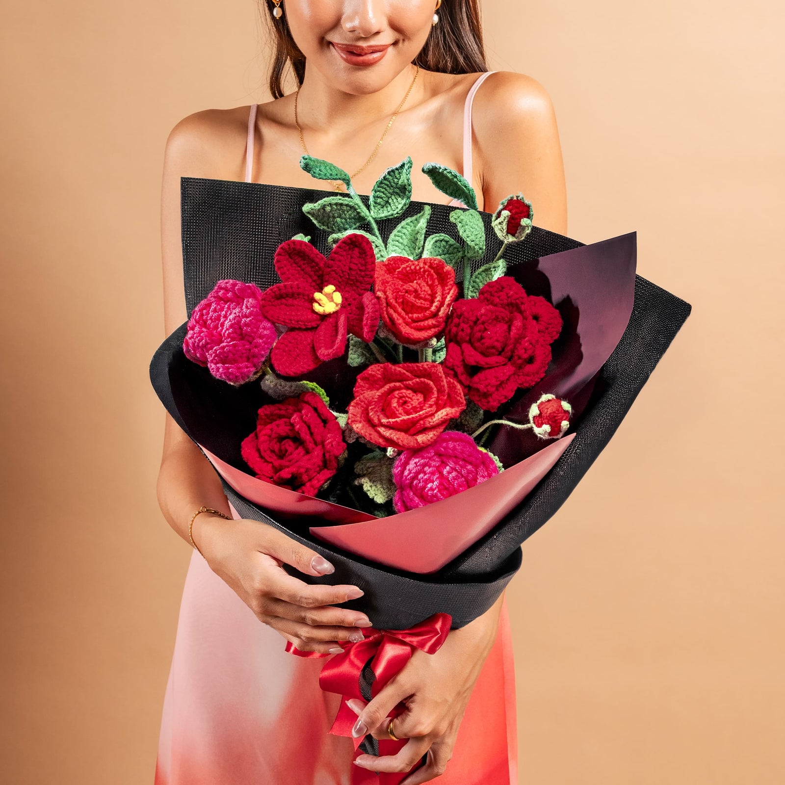 flowers_bouquet Together Forever Crochet Bouquet