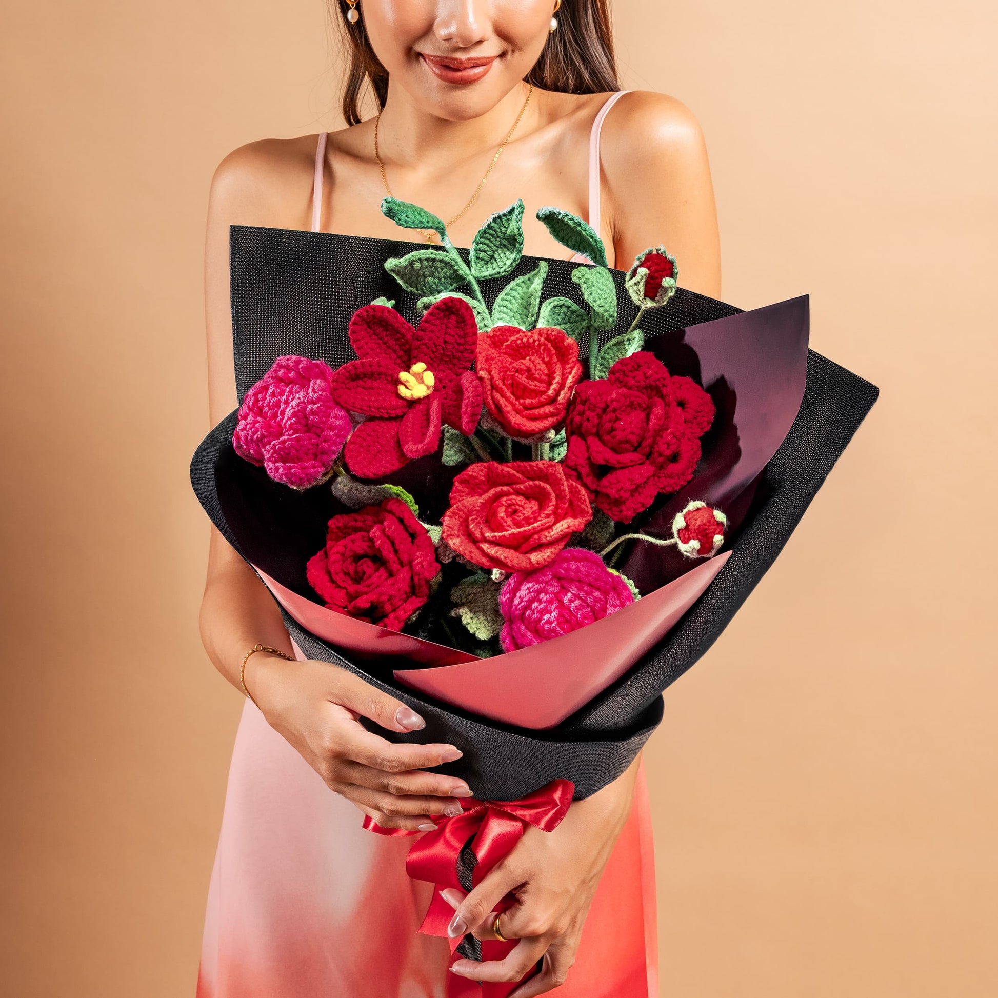 flowers_bouquet Together Forever Crochet Bouquet