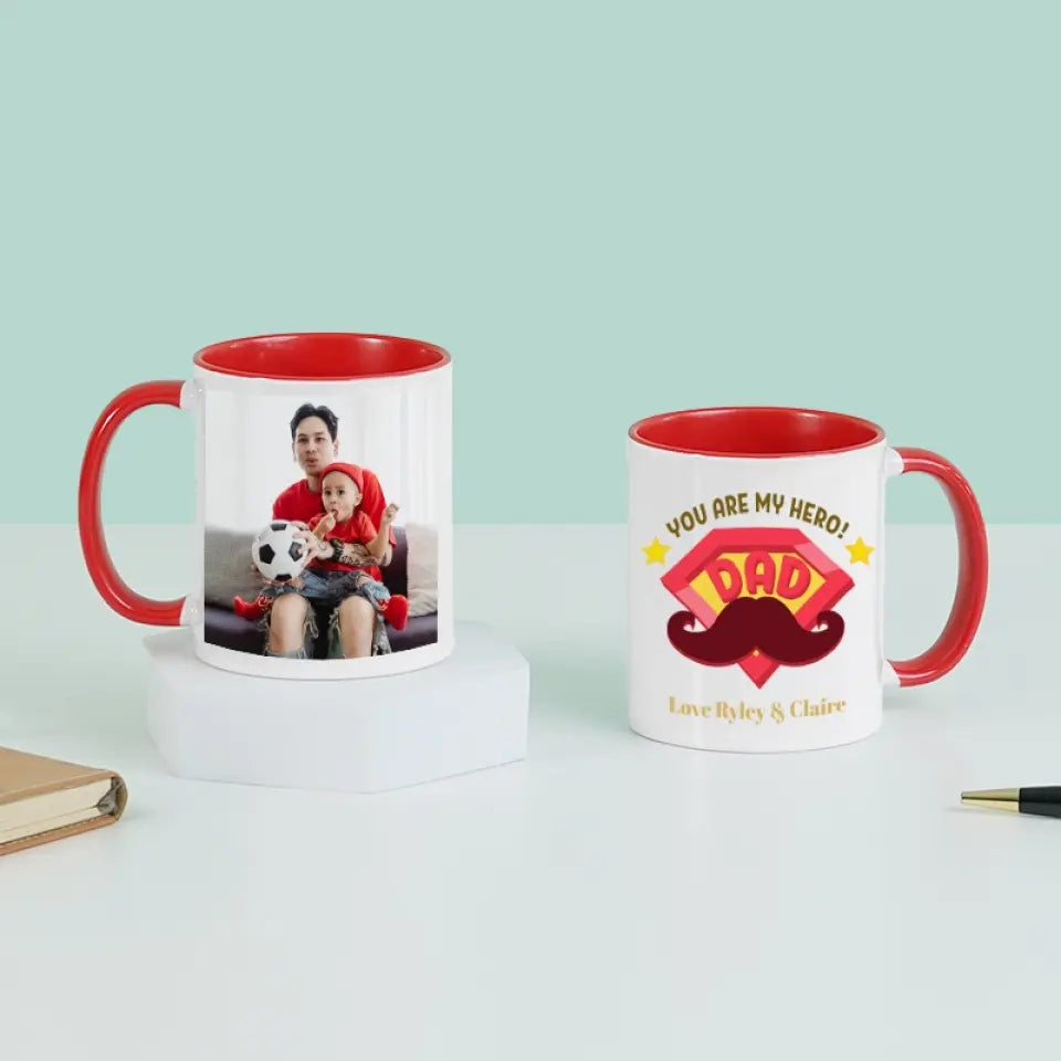 Customizer You Are My Hero Dad Mug