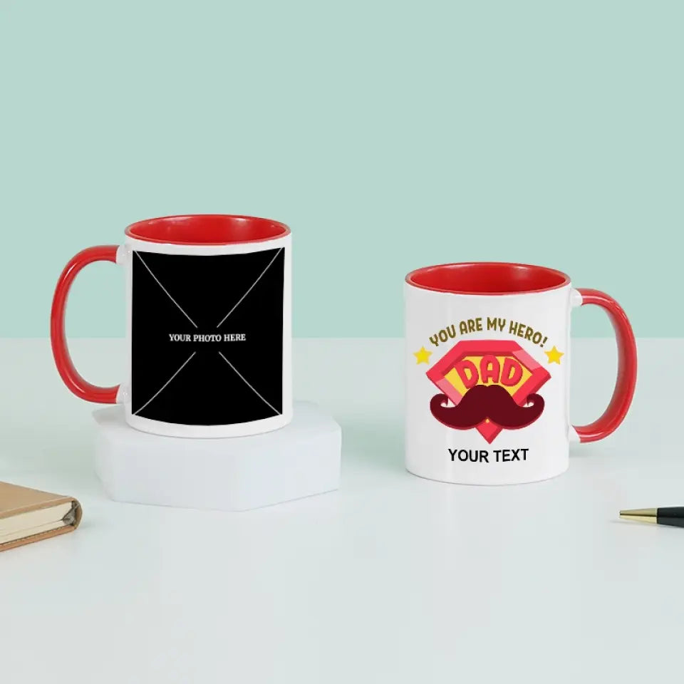 Customizer You Are My Hero Dad Mug