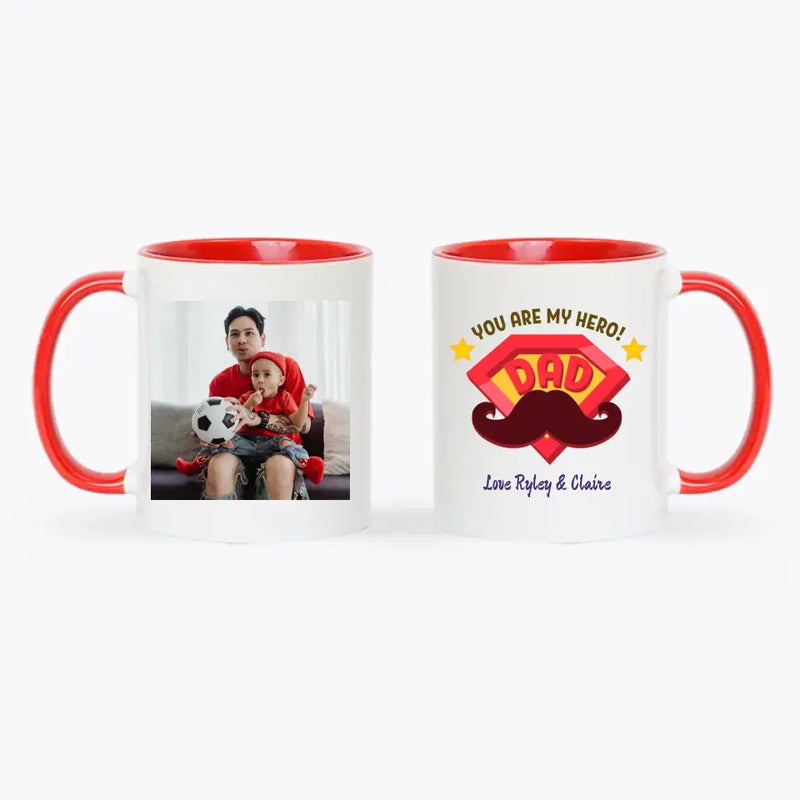 Customizer You Are My Hero Dad Mug