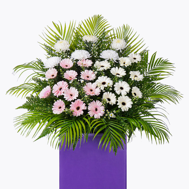flowers_stand Blessed Soul Condolence / Funeral Flowers