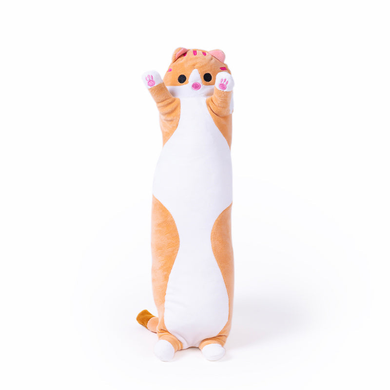 addon_plush Cat Plush Toy - Brown