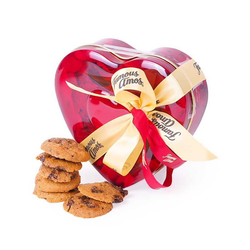 addon_cookies Famous Amos Red Heart Tin 60g