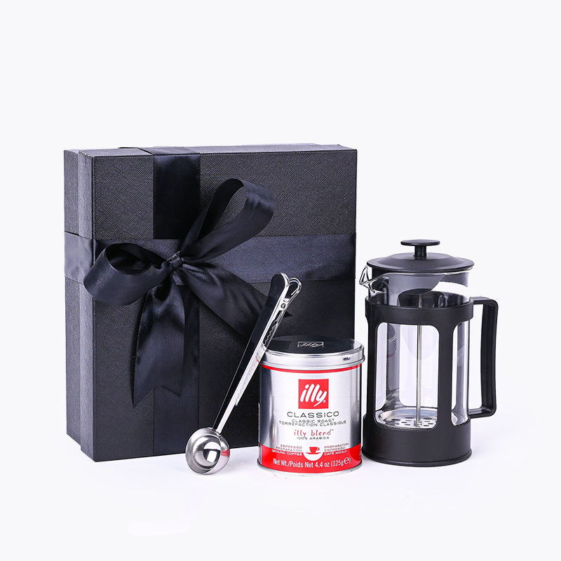 Hamper_mens_gifts French Press Coffee Maker Set