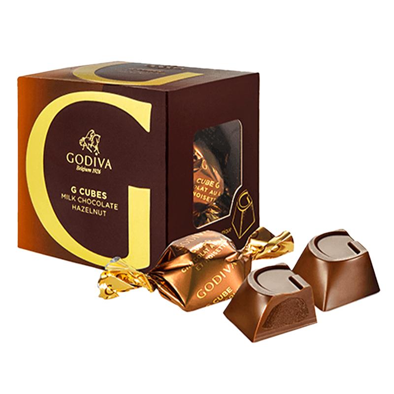 Godiva GCube - Milk Hazelnut